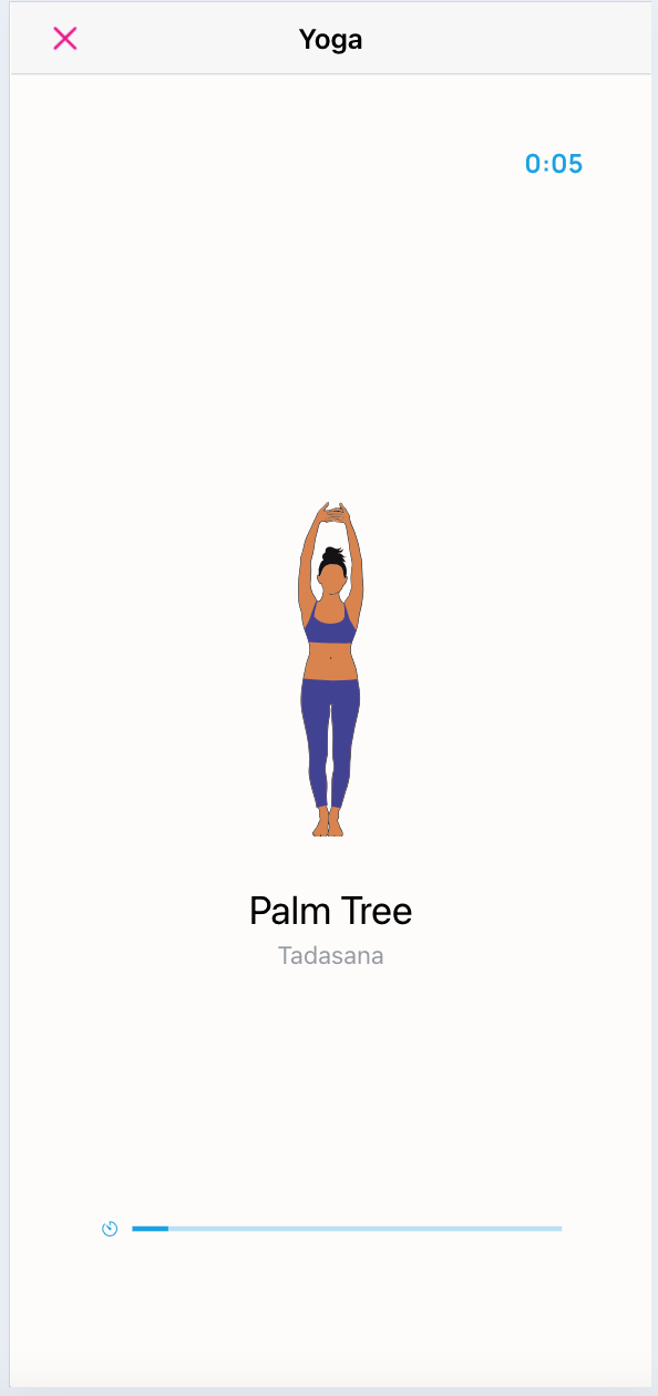 Palm Tree Pose